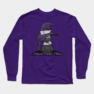 Halloween Vibes Kitty Long Sleeve T-Shirt